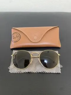 Ray-Ban オーバル サングラス ゴールドフレーム