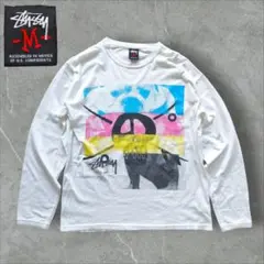 Stussy Surf Skate Skull ロンT カットソー USA製