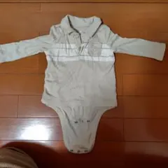baby GAP ベージュ ポロシャツロンパース 6-12ヶ月　70