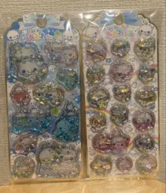 【新品未開封】【正規品】ぷくぷくあわわちゃん ウォーターシール 2種セット