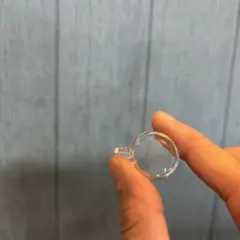 ガラス製 香水ペンダント｜アロマボトル ネックレス｜透明 クリア｜アクセサリー