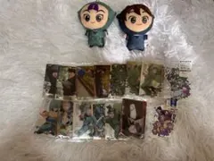 忍たま乱太郎 立花仙蔵 土井半助ちびぐるみ ウエハースカード まとめ売り