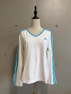 adidas ラグランロンT