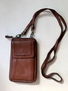 【美品】スマホショルダーバッグ