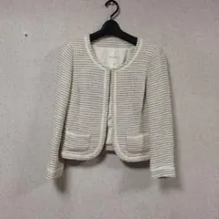 KUMIKYOKU ノーカラージャケット サイズ1