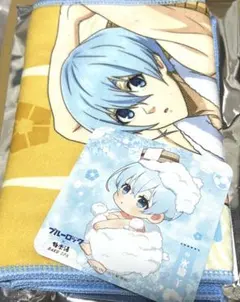 ブルーロック 極楽湯 エゴイストセット マフラータオル 氷織　コースター　特典