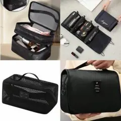 【お得】SHEIN トラベルポーチ　バニティポーチ　メイクポーチ　4つセット