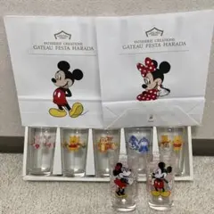 ディズニー グラス 7個セット ミッキー ミニー プーさん