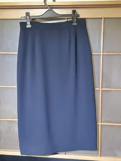 古着 ひざ丈スカート黒