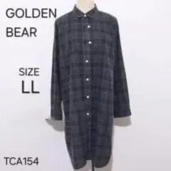 GOLDEN BEAR ゴールデンベア ワンピース ひざ丈 長袖 チェック柄のサムネイル