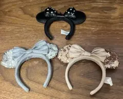 東京ディズニーリゾート カチューシャ キーチェーン 3点セット