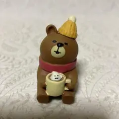 DECOLE concombre デコレ　コンコンブル 置物　くりくま ココア