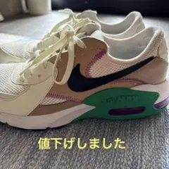 NIKE AIR MAX メンズスニーカー ホワイト　グリーンのサムネイル