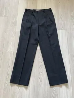 メンズ スラックス パンツ ダークグレー 85cm