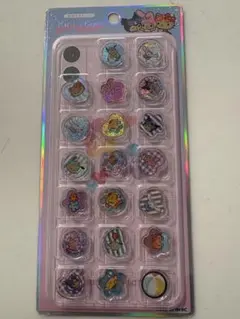 おはじきシール　キラコロ　日焼けキティ　サンリオ