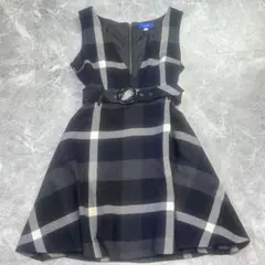 小嶋陽菜さん着用♡ブルーレーベルクレストブリッジ　ジャンスカ　ワンピース　ベルト