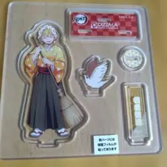 鬼滅の刃 アクリルフィギュア Pizza-Laコラボ　我妻善逸