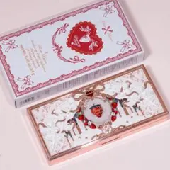 フラワーノーズ ストロベリーキューピットコレクション アイシャドウパレット01