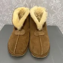 UGGブラウンムートンブーツ 内側ウールライニング　22.5㎝