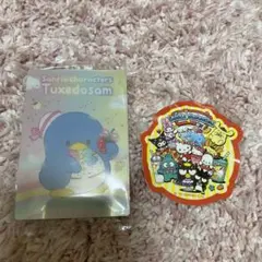 サンリオ　ウエハース　ステッカー　タキシードサム
