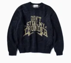 美品 glamb Lightning bolt knit シャギー モヘヤ - メルカリ