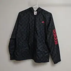 adidas ドット柄ウィンドブレーカーとパンツセット