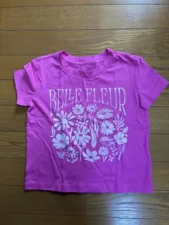 Gap Kids ピンク フラワープリント Tシャツ 110 cm【新品】