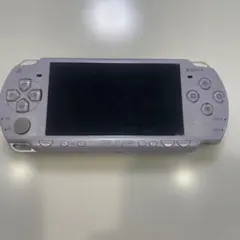 Sony PSP 本体 紫　バッテリー新品付きソフト２個付き