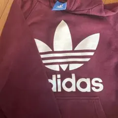 adidas バーガンディ フード付きパーカーのサムネイル