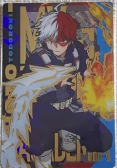 僕のヒーローアカデミア　ウエハース4弾　レアカード　轟焦凍