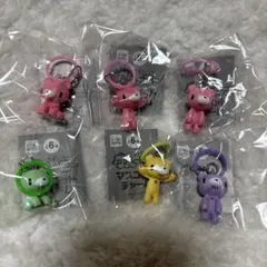 グルーミーマスコットチャーム　めじるしアクセサリー　コンプリートセット