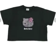 新品未使用 me Jane Hello Kitty ラインストーン Tシャツ 黒のサムネイル