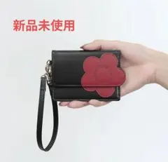 【新品未使用】マリークワント ハートインサイドシングルパスケース 定期入れ