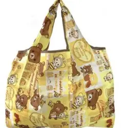 大容量　エコバッグ 軽量　キャラクター　　リラックマ 新品