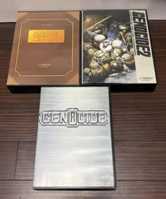 【X68000】ジェノサイド・ジェノサイド２・ラグーン ３本セット【ＺＯＯＭ】
