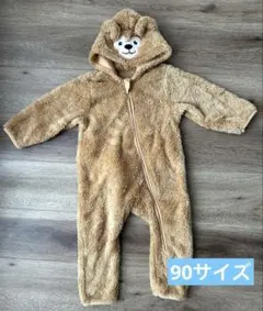 Duffy フード付き着ぐるみ ダッフィー　公式　ディズニー　90サイズ