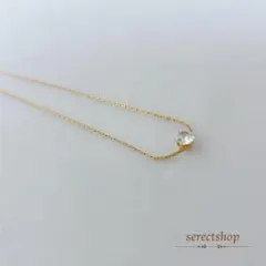 一粒ネックレス