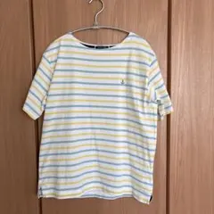 PORTLAND ボーダー 半袖 Tシャツ アンカー刺繍のサムネイル