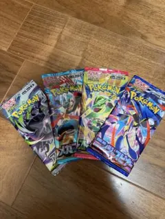 Pokémonポケモンカードゲーム 未開封バラ4パックセット