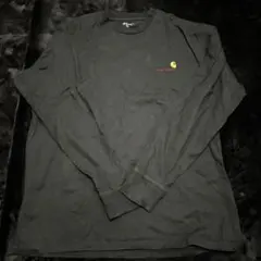 carhartt カーハート　刺繍　ロゴ　長袖Tシャツ　ロンT カットソー