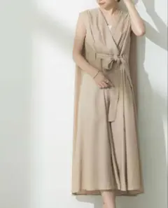 L'Or Open Neck Dress かじまり L'AUBEBLANC - メルカリ