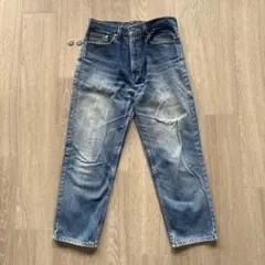 90s Levi's 米国製 90年 テーパード デニム W32刻印525