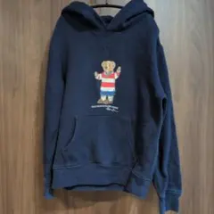 Polo Ralph Lauren パーカー 7　130 　ネイビー　ポロベア
