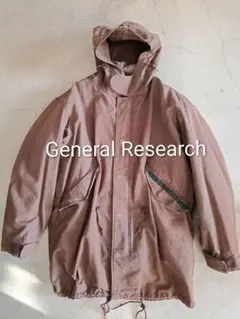 GENERAL RESEARCH ジェネラルリサーチ ナイロン サイズL 上半身を無数のポケットが埋め尽くす、ジェネラルリサーチの幻の