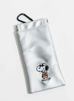 スヌーピー ジョークール ポーチ シルバー