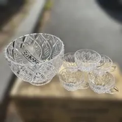 KAGAMI CRYSTAL】カガミクリスタル パンチセット ガラスボウル - メルカリ