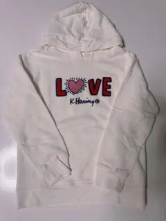 Keith Haring パーカー 裏起毛 XL(14/16)