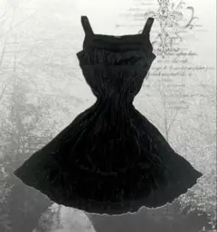 Chou Chou キャミワンピース コケット ダークコア ベロア 00s 黒