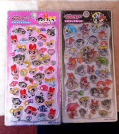 パワーパフガールズ プチドロップステッカー 2種セット
