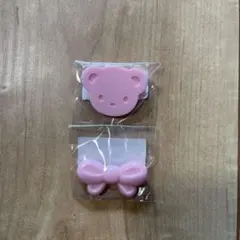 [新品未開封]ファミリア　ピンクマ ピンリボン　セット　ピンクのサムネイル